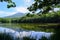 Beautiful summer landscape around second lake of Shiretoko Goko lake in Hokkaido, Japan.