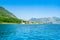 Beautiful summer landscape of the Bay of Kotor coastline - Boka Bay