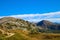 Beautiful summer landscape, fantastic alpine pass and high mountains, Dolomites, Italy, Europe. Selective focus