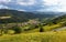 Beautiful summer landscape in mountains - Pieniny / Tatras, Slovakia