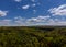 Beautiful summer landscape in the mountains in Pocono Mountains Pennsylvania USA