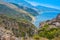 Beautiful summer landscape of the southern coast of the Crete