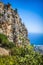 Beautiful summer view on rock in Kyrenia, Cyprus