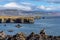 Beautiful summer view of the west coastline of Iceland