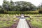 Beautiful Sunken Garden in Perdana Botanical Gardens, Kuala Lumpur, Malaysia