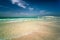 Beautiful sunny Jumeirah beach in Dubai with crystal clear sea, Dubai, United Arab Emirates.