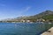 Beautiful sunny summer day at Adriatic Sea Starigrad Paklenica Croatia