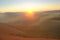 Beautiful sunrise dunes of Namib desert, Africa