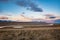 The beautiful sunrise landscape of Skagafjordur in Iceland