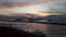 Beautiful Sunrise Over Batlic Sea With Majestic Sky Light Being Reflected. 4k Video