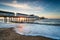 A beautiful sunrise over the pretty pier at Southwold