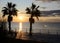 Beautiful sunrise Playa Flamenca