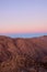 Beautiful sunrise view at Sinai mountain, Southern Egypt. Tourism concept. Natural wallpaper, Vertical image