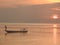 Beautiful Sunset at Biduk-Biduk, East Kalimantan, Indonesia