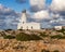 Beautiful sunset at Cavallerie Lighthouse. Menorca