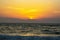 Beautiful Sunset in Clearwater Tampa Florida Beach