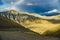 Beautiful Sunset in the Desert of Tibetan Influenced Upper Mustang in the HImalayas of Nepal