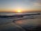 A beautiful sunset at North Buccaneer beach Oceanside California