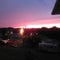 Beautiful sunset porch sitting