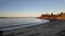 Beautiful sunset at Scenic Beach in West Vancouver. Ambleside. Fall Season. Vancouver