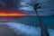 Beautiful sunset and sunrise from mentawai island