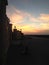 Beautiful sunset view from near Al Areen wildlife park Bahrain