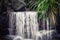 Beautiful Suoi Tranh waterfall in Phu Quoc, Vietnam