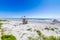 Beautiful Surf and Sand on a Summertime Ocean Beach.