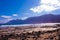 Beautiful surreal landscape. Ocean coast.Travel. Lanzarote Canary Islands