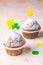 Beautiful sweet food concept for Saint Patrick day