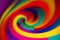 A beautiful Swirl Background. Spectrum Spiral. A Mesmerizing Color Swirl Background. Copy space. Generative AI