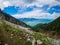 Beautiful Switzerland mountains landscape