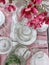 Beautiful tableware and table setting