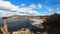 Beautiful Tasmanian seaside landscape in Blackmans Bay in winter