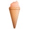 Beautiful tasty cartoon ice cream icon