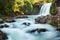 Beautiful Tawhai Falls in Tongariro National Park, New Zealand