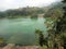 Beautiful Telaga Warna on Dieng Plateau