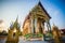 Beautiful temple isometric in Thailand on Koh