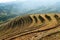 Beautiful terraced fields scenery