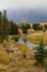 Beautiful Teton Autumn Landscape