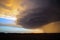 Beautiful Texas Prairie Supercell Storm