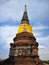 A beautiful Thailand temples, pagodas and Buddha statute in old historical`s Thailand country