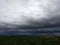 Beautiful thunderstorm rain cloud sky