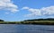 Beautiful Tidal Landscape with a River and Marsh