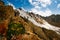 Beautiful Tien shan peaks and mountains near Almaty.