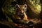 Beautiful Tiger cubs Generative AI