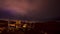 Beautiful timelapse views of the desert under the night starry sky.