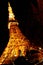 Beautiful Tokyo tower illumination at Night