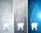Beautiful tooth banners