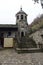 A beautiful tower in the churchyard, a holy place in the Troyan Monastery, Oreshak village